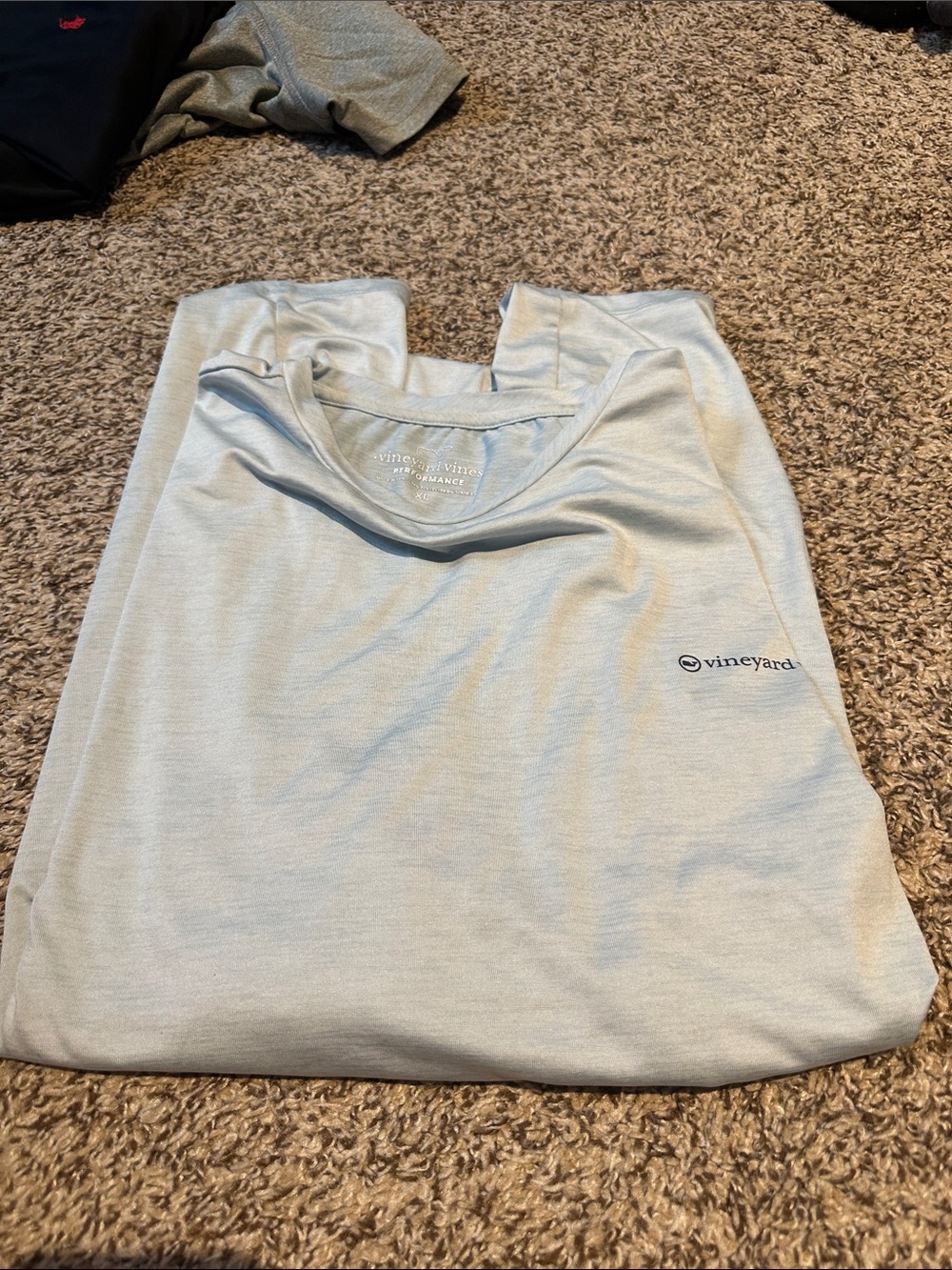Vineyard Vines Pale Blue Performance Shirt